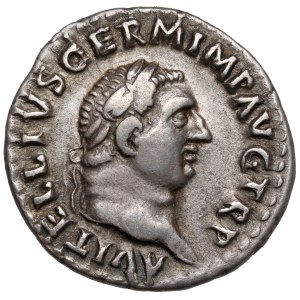 Vitellius (69 AD) Denarius, Rome - attractive