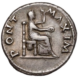 Vitellius (69 AD) Denarius, Rome - attractive