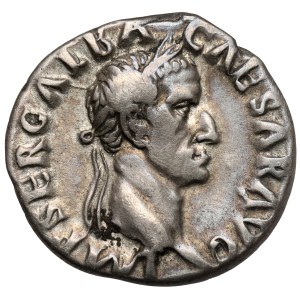 Galba (68-69 AD) Denarius, Rome - rare