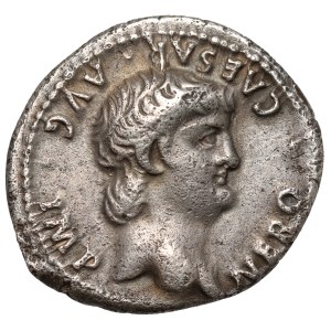 Nero as Augustus (54-68 AD) Denarius, Rome
