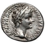 Tiberius (14-37 AD) Denarius, Lugdunum - "Tribute penny" - beautiful