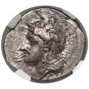 Greece, Lucania, Velia, Didrachma, Kleudoros (~334-300 BC).