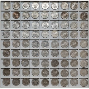 10 złotych 1984-1988 - zestaw (81szt)