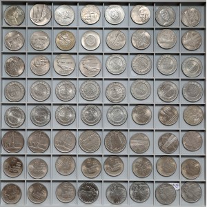 Commemorative coins of the People's Republic of Poland - set (64pcs)