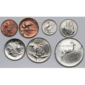 Südafrika, 1967 Jahrgangsset (7tlg.)