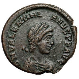 Valentinián II (375-392 n. l.) Follis, Nikomédia