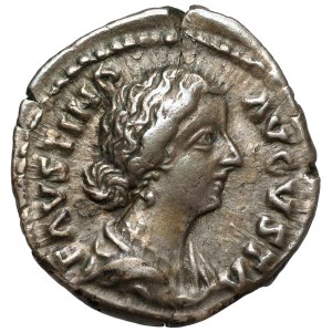 Faustina II the Younger (161-175 AD) Denarius, Rome