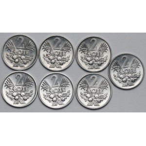 2 gold 1973 - set (7pcs)
