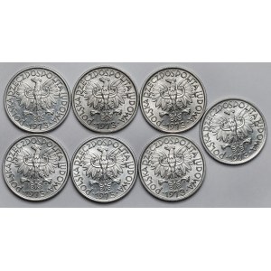 2 gold 1973 - set (7pcs)