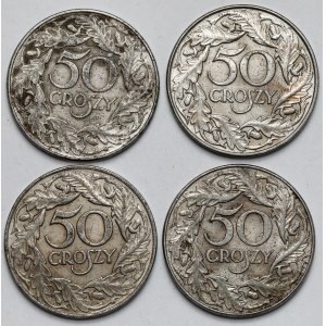 50 pennies 1938 - set (4pcs)