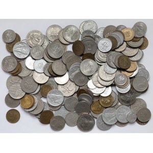PRL duży zestaw monet (1245g)