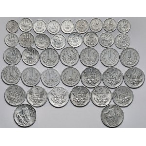 5 pennies - 5 gold - RARE dates - set (39pcs)