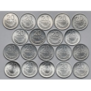 20 pennies 1963-1973 - set (19pcs)