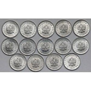 20 pennies 1949 Al - set (14pcs)