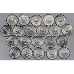 50 groszy 1965-1973 - zestaw (21szt)