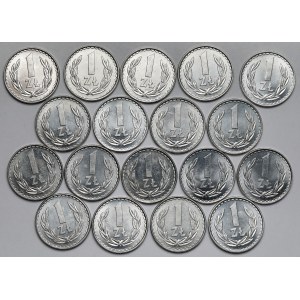 1 gold 1982 - set (18pcs)