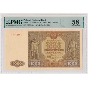 1.000 zloty 1946 - E