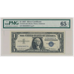 USA, 1 Dollar 1957 - Silver Certificate