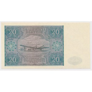 20 zloty 1946 - small letter - A