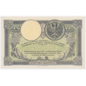 500 złotych 1919 - niski numerator
