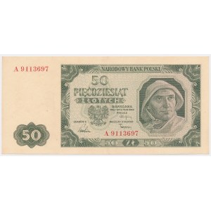 50 zloty 1948 - A - 7 digits