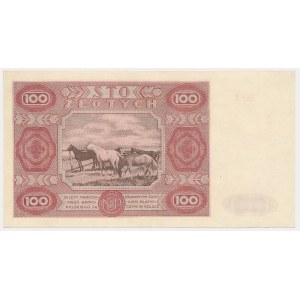 100 zloty 1947 - Ser.A - capital letter