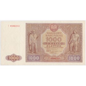 1,000 zloty 1946 - T