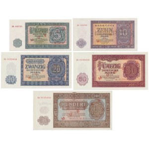 MUSTER, Germany, 5 - 100 Mark 1955 - set (5pcs)