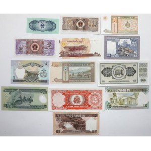 Świat - zestaw banknotów (13szt)