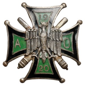 Badge, Volunteer Artillery Army Cross 1920