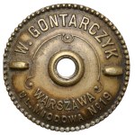 Badge cap, Victor Gontarczyk (~27mm)