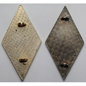 Abzeichen, 5. Kürassierregiment Royal Pologne - Satz (2 Stück)