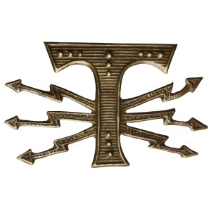 II RP, Insignia / Shoulder Emblem, Field Telegraph - wz.19 - beautiful