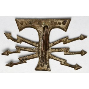 II RP, Insignia / Shoulder Emblem, Field Telegraph - wz.19 - beautiful