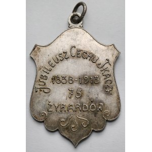 Medaglia commemorativa, 75° Anniversario della Corporazione dei Tessitori 1838-1913