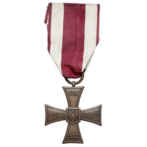 II RP, Kříž za statečnost 1920 velký Knedler [31472] - písmeno M blíže