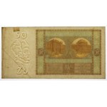 50 zloty 1925/29 - solo il rovescio, con ampio margine