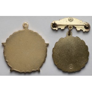 Polish in the USA, Commemorative badges, Polish Legion / American Veterans - set (2pcs)