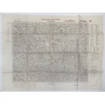 Map of Zdunska Wola and surroundings as of June 15, 1939 - Geheim