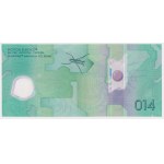 Malta, Die PAINTBALL 014 Test-Banknote - in Originalausgabe-Mappe