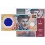 PWPW 50 Chaplin - blue ribbon version - in issue folder