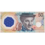 PWPW 50 Chaplin - blue ribbon version - in issue folder