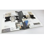 PWPW 400 zloty 1996 - parka in folder with LETTER from PWPW