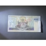 PWPW 400 zloty 1996 - parka in folder with LETTER from PWPW
