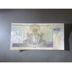PWPW 400 zloty 1996 - parka in folder with LETTER from PWPW