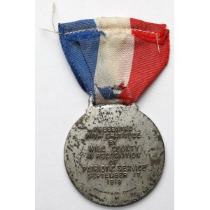 USA, World War I Veterans Medal - World War Veteran 1917-1919.