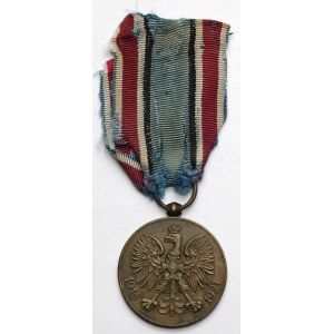 II RP, Medaille Polen an seinen Verteidiger 1918-1921. - Staatliche Münze