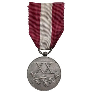 II RP, Medal for Long Service - Silver (XX)