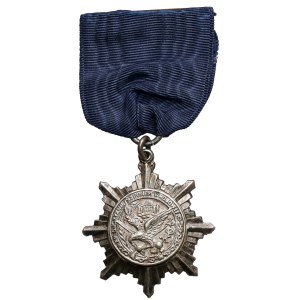 Związek Sokołów Polskich w Ameryce, Srebrny Medal - Czołem Ojczyźnie Szponem Wrogowi - posrebrzany