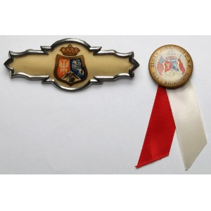 Polnische Nationale Union, Gedenkanstecknadel-Set (2 Stück)